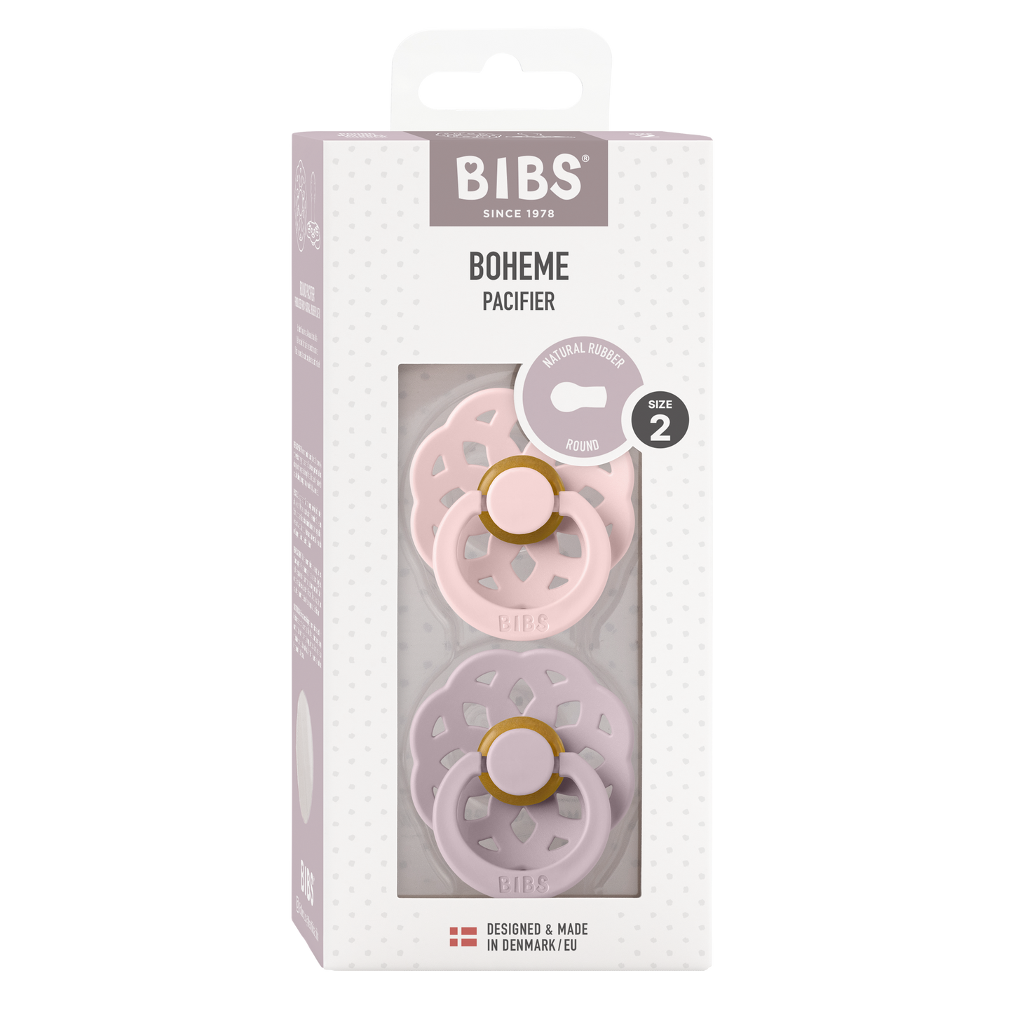 BIBS Pacifier Boheme (2 PACK)