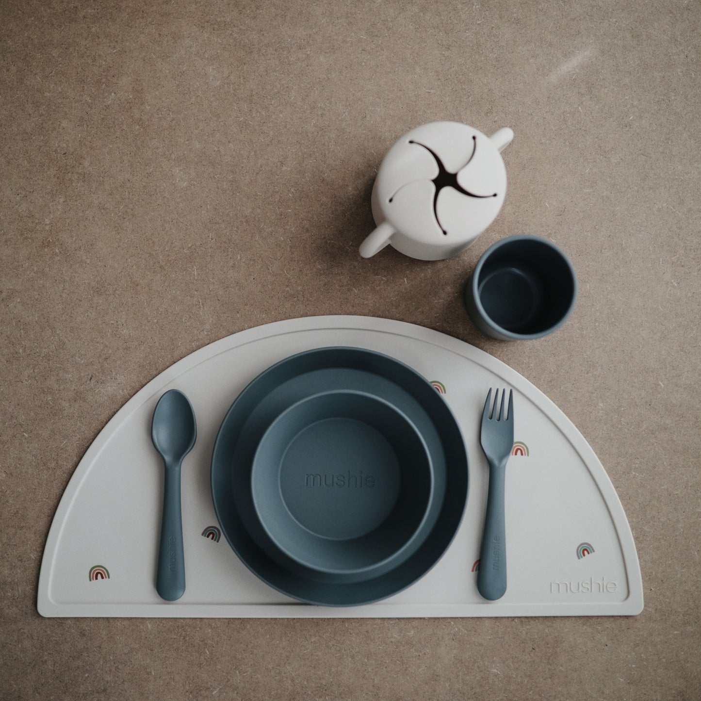 Mushie Fork & Spoon Set