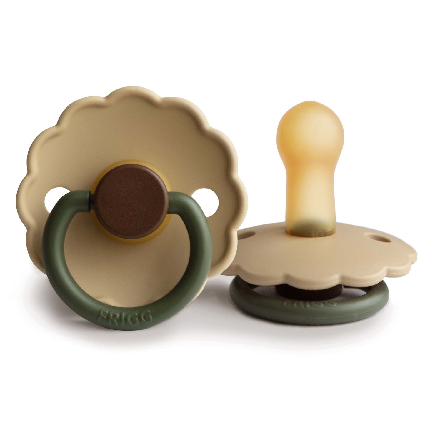 FRIGG Daisy Colourblock Pacifier / Dummy (Latex)