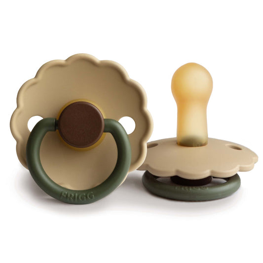 FRIGG Daisy Colourblock Pacifier / Dummy (Latex)