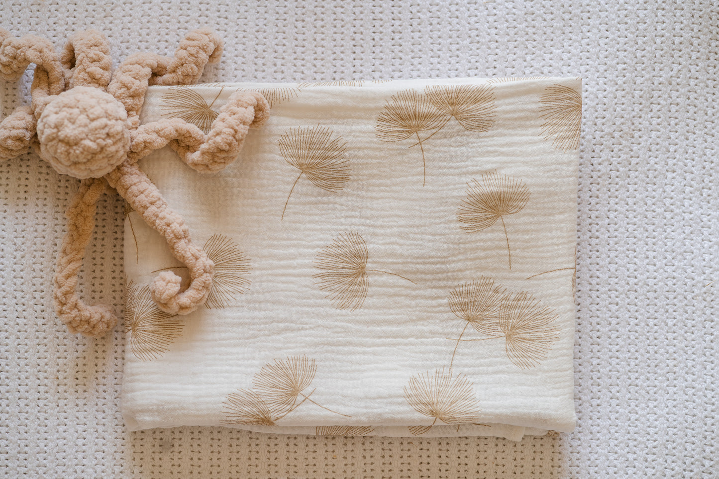 100% Cotton Muslin Burp Cloths (2 pack)