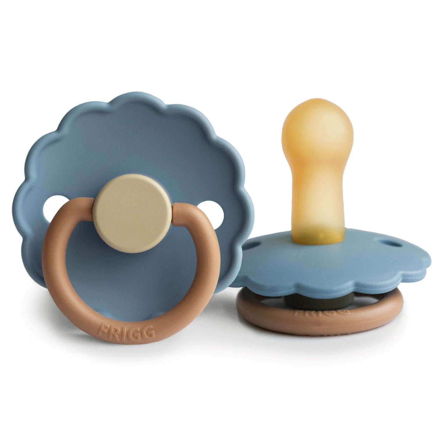 FRIGG Daisy Colourblock Pacifier / Dummy (Latex)