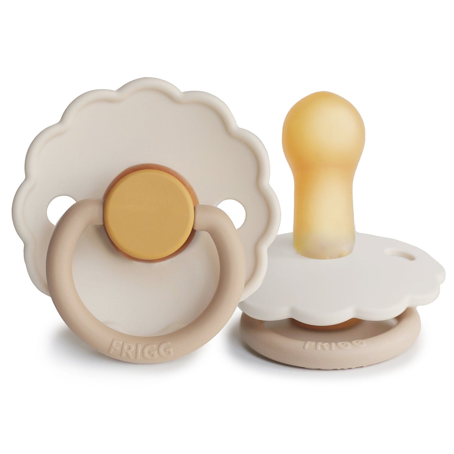 FRIGG Daisy Colourblock Pacifier / Dummy (Latex)