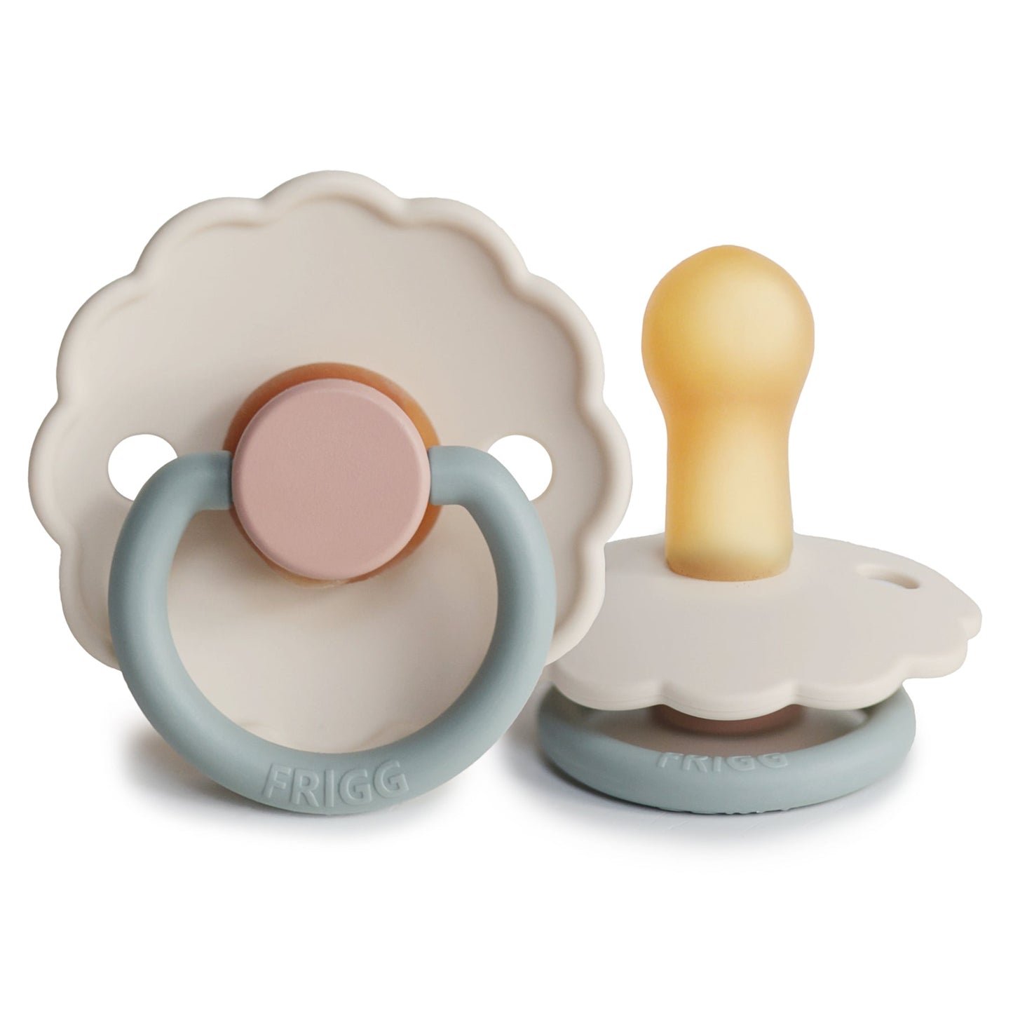 FRIGG Daisy Colourblock Pacifier / Dummy (Latex)