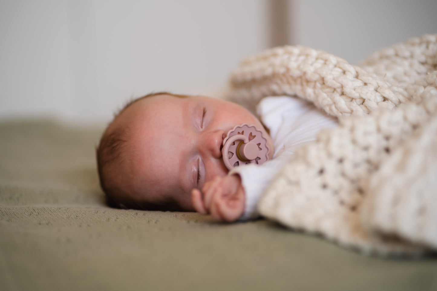 Luxury Hand-Knitted Baby Blanket