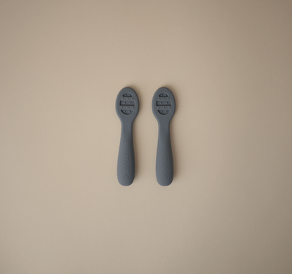 Mushie First Feeding Baby Spoons 2-Pack