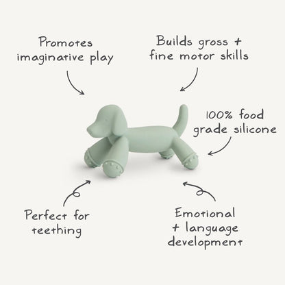 Mushie Figurine Teether