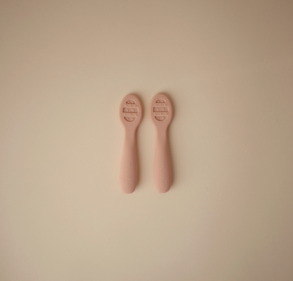 Mushie First Feeding Baby Spoons 2-Pack