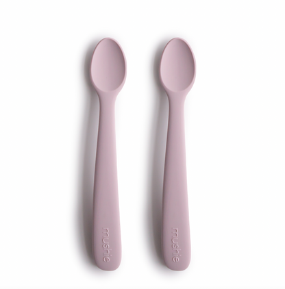 Mushie Silicone Feeding Spoon (2 Pack)