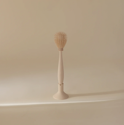 Mushie Silicone Baby Bottle Brush