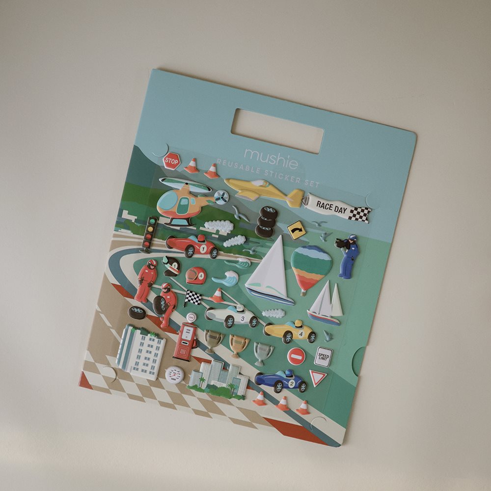 Mushie Reusable Sticker Kit